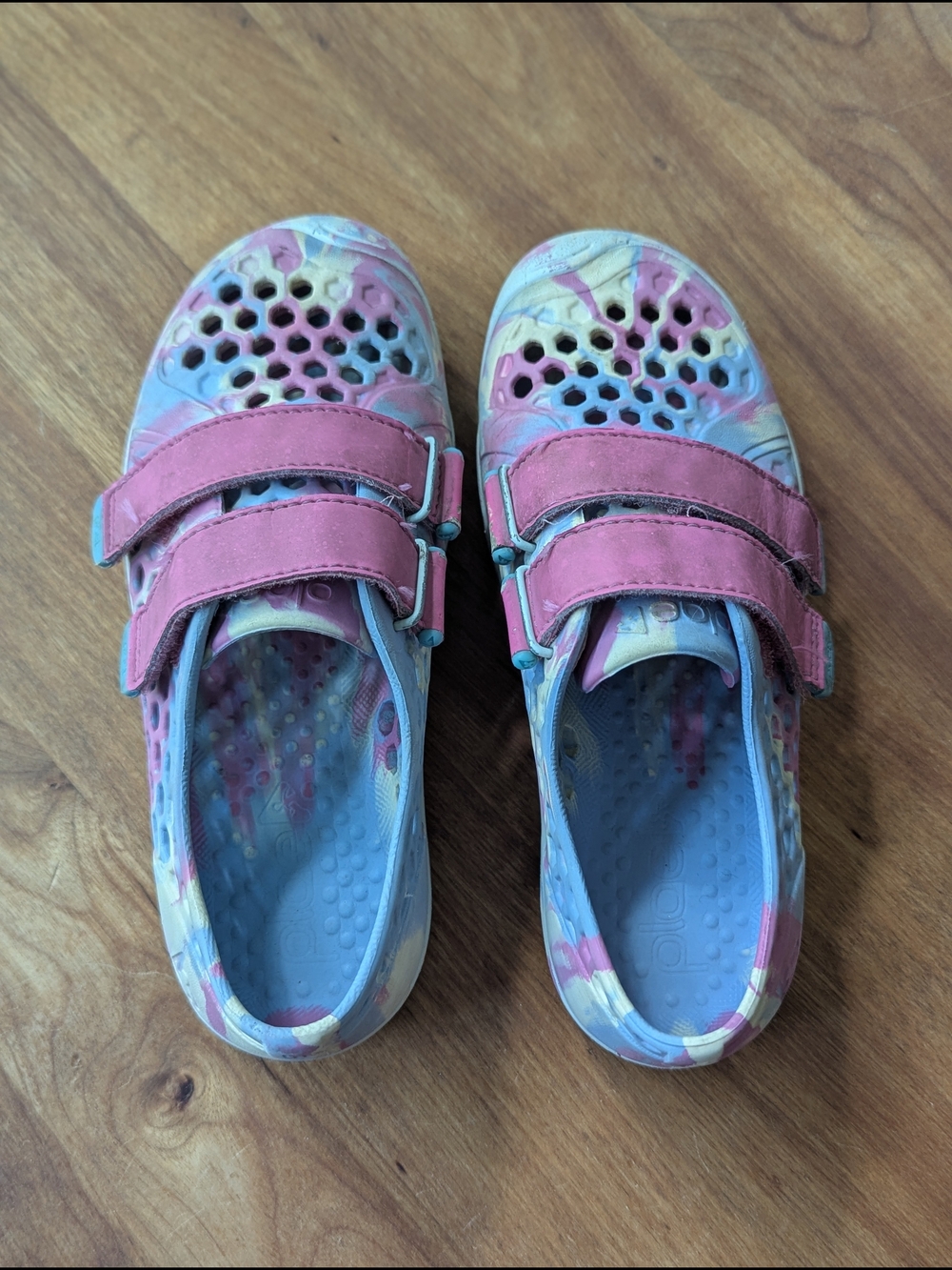 PLAE Kids Pink and Blue Shoes- Toddler 13